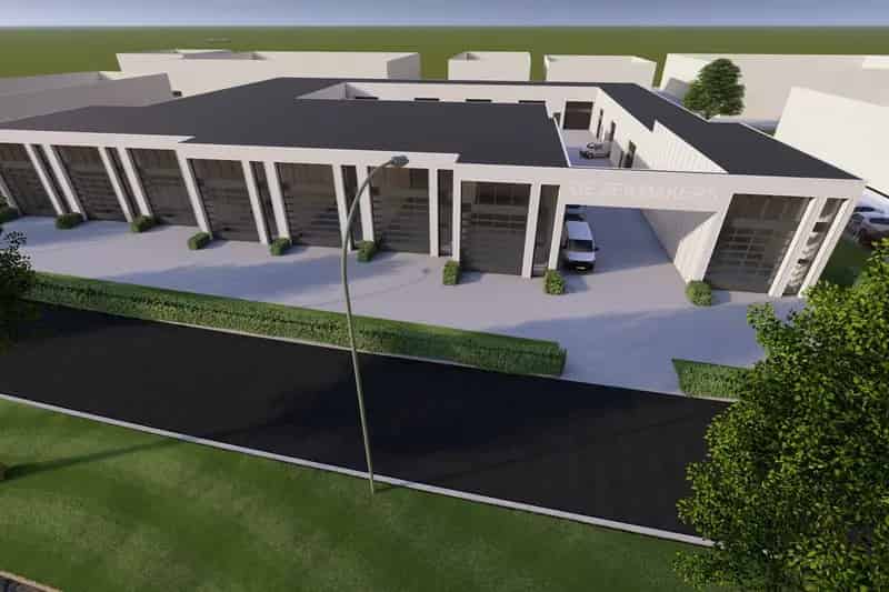 Bedrijfshal Sneek te koop: Units 69m2 en 82m2