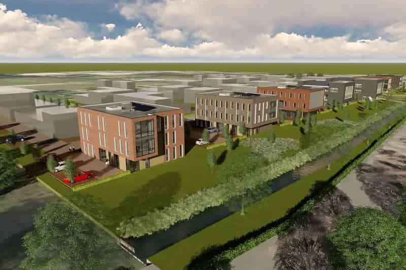 Bouwkavel Leusden Plantageweg Kantoorpand