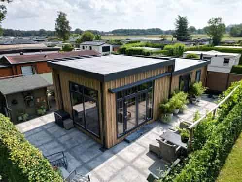 Luxe Chalet Veluwe Nabij Bos en Weilanden