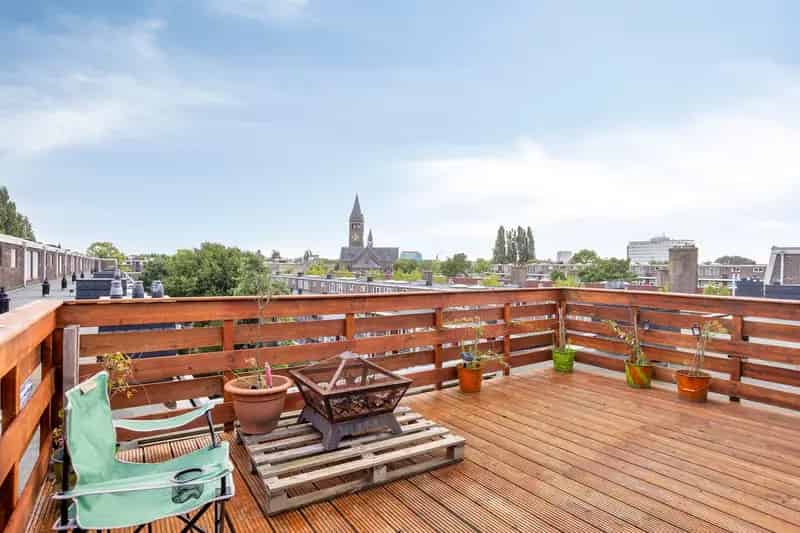 Appartement te koop Haarlemmerweg Amsterdam 3 slaapkamers dakterras