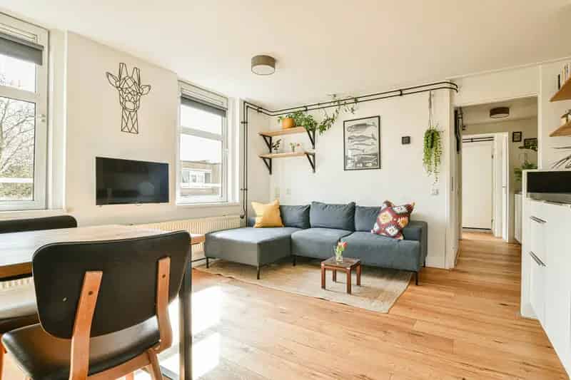 Tweekamerappartement Amsterdam Indische Buurt Dakterras