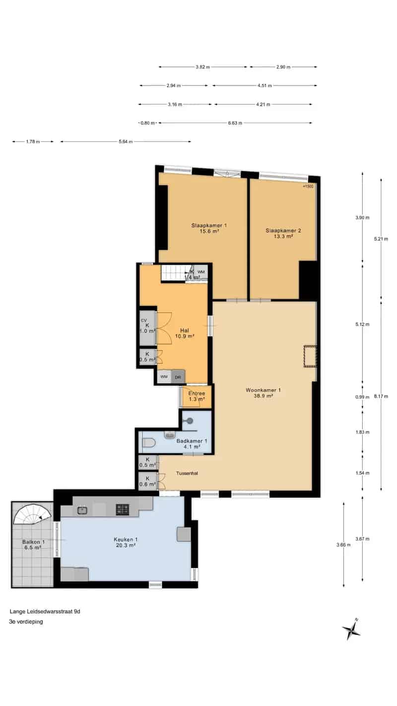 Appartement te koop: Lange Leidsedwarsstraat 9-D 1017 NE Amsterdam | Funda