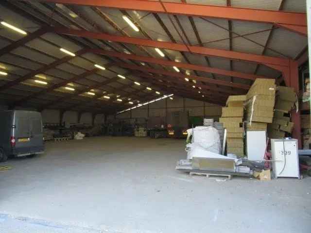 Bedrijfshal te huur 1305m2 Marknesse Opslag Werkplaats Productie
