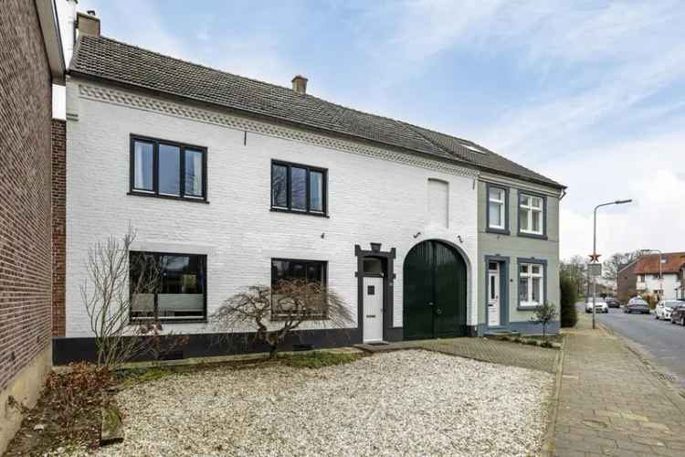 Boerderijwoning Grevenbicht 154m² 3 slaapkamers grote tuin