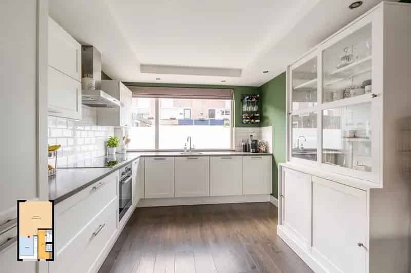 Maisonnette Schiedam Noord 3 slaapkamers tuin moderne keuken