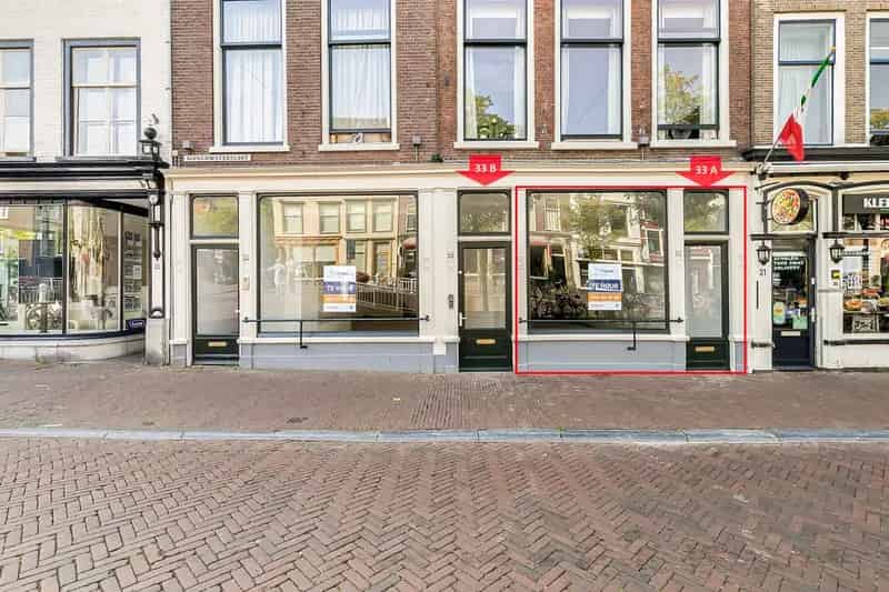 Winkelruimte te Huur Delft Binnenwatersloot 97m2 A Klasse