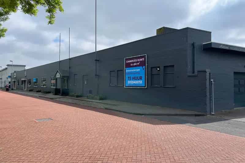 Bedrijfshal Tilburg te huur 460m² Kanaalzone