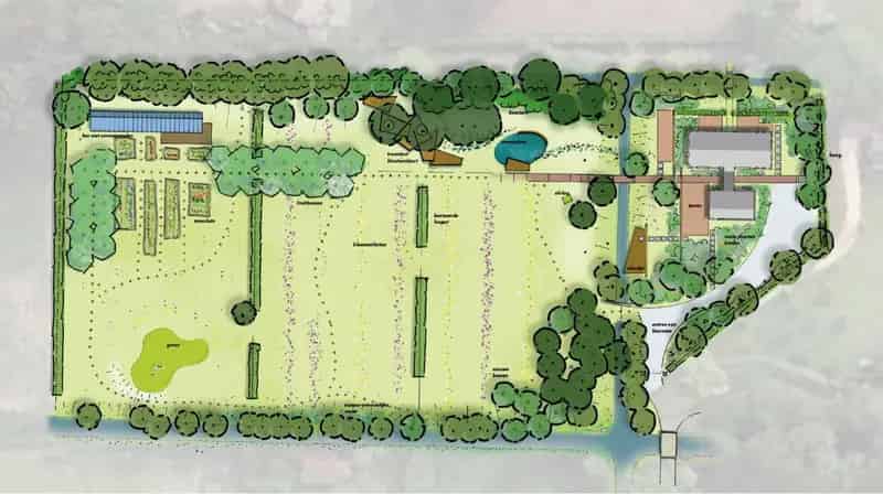 Bouwgrond Wassenaar 14880m² Woonboerderij 645m²
