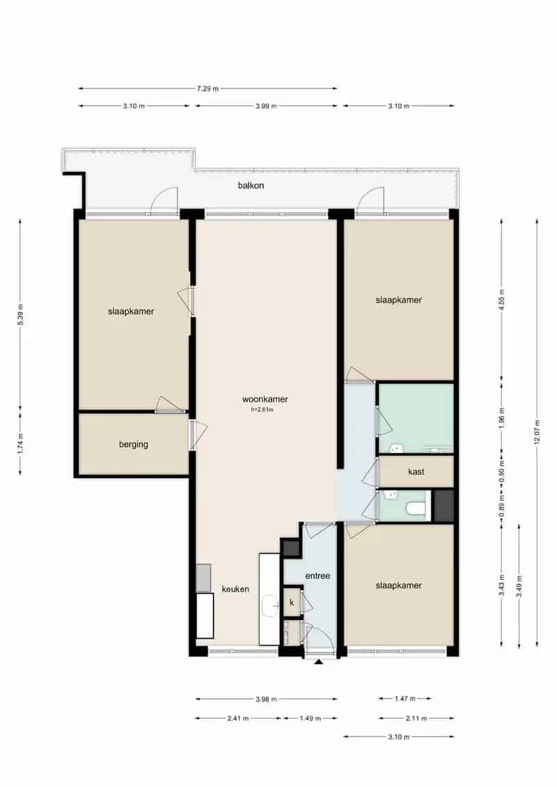 Appartement te koop: H. Cleyndertweg 253 1025 DM Amsterdam | Funda