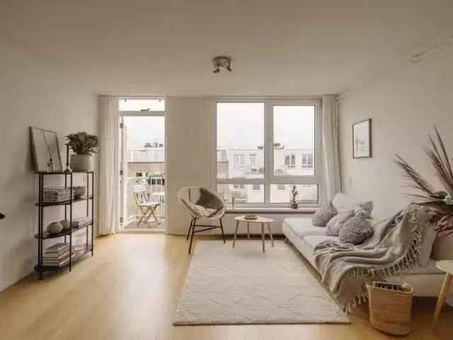Amsterdam Oud-West Bovenwoning 55m² Balkon Houten Vloer