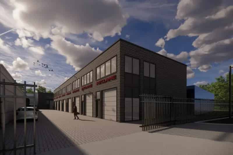 Bedrijfshal Goes te huur 70m2 nieuwe unit maart 2025