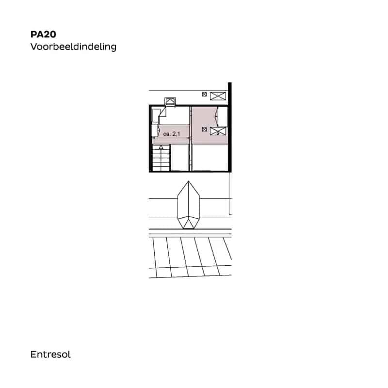 Zelfbouwappartement Apeldoorn Centrum - Postkantoor