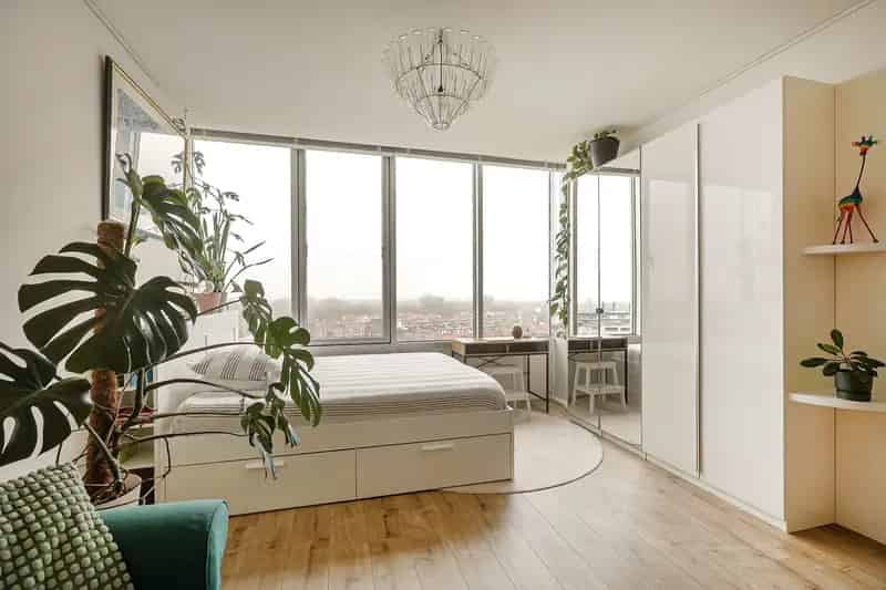 Modern Studio Appartement Amsterdam Bos en Lommer