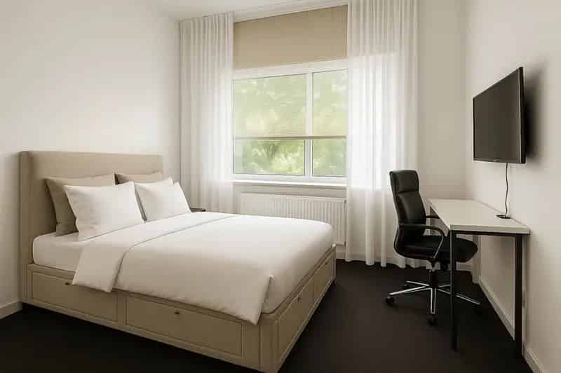 Studio in Amsterdam met 2 kamers