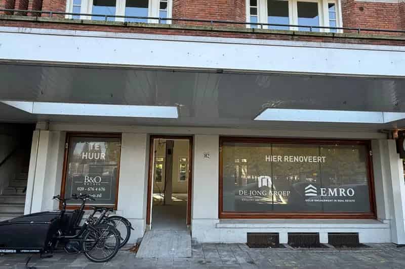 Winkel te Huur Olympiaplein Amsterdam 102m2