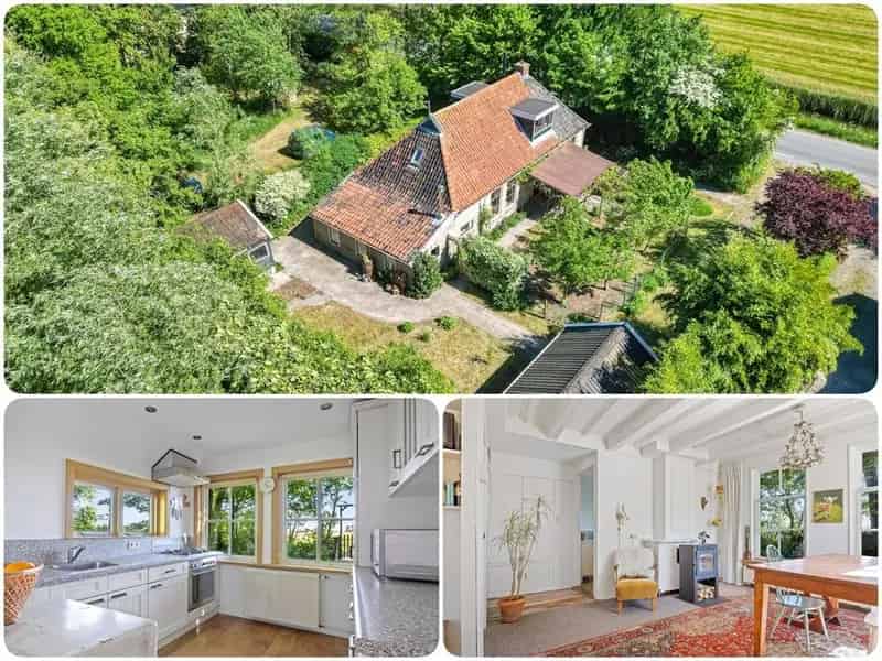 Nostalgische woonboerderij met grote tuin te Tzum