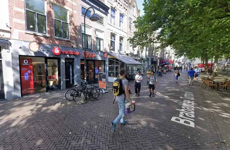 Winkel te Huur Delft Brabantse Turfmarkt 160m2 A1 Locatie
