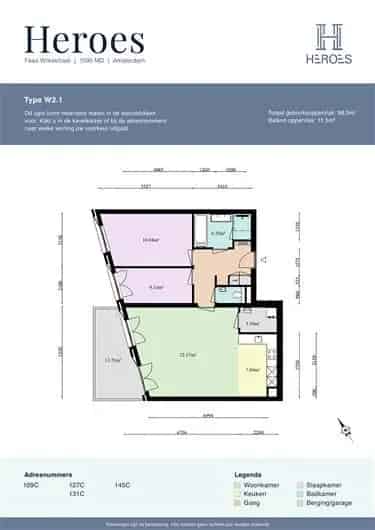 Appartement Amsterdam Faas Wilkesstraat