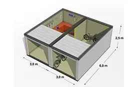 Garagebox Apeldoorn | Zoek garageboxen te huur: Fluitersweg 140-1 7317 BS Apeldoorn [funda in business]