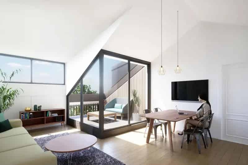 Drie Kamer Appartement Koog aan de Zaan 71m2 Loggia A++