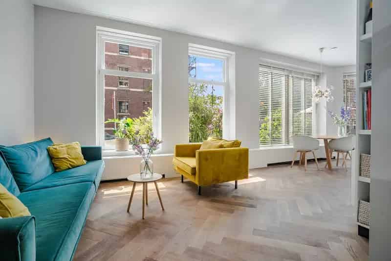 Amsterdam Oud-West Hoekappartement 3 slaapkamers tuin