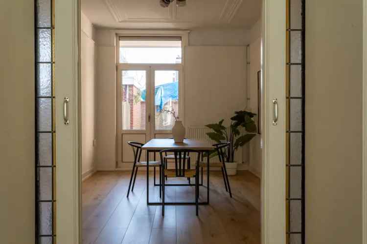Parterre woning Regentessekwartier extra verdieping tuin