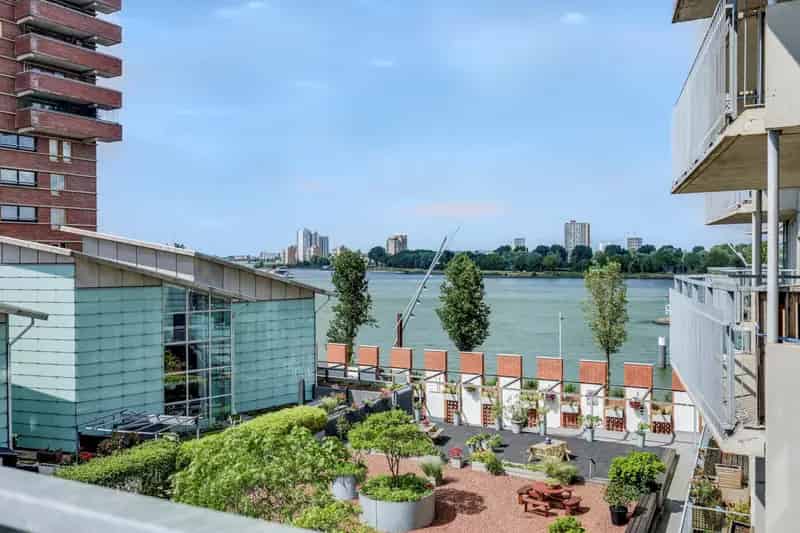 3 Kamer Appartement Maas Terras Rotterdam Zuid