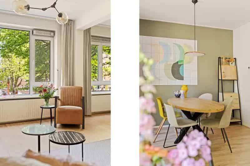 Appartement Blijdorp Rotterdam 69m2 2 slaapkamers balkon