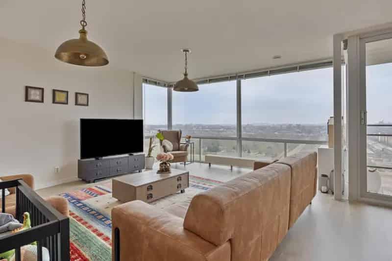 Luxe 3-kamer appartement Rotterdam panoramisch uitzicht dubbele garage