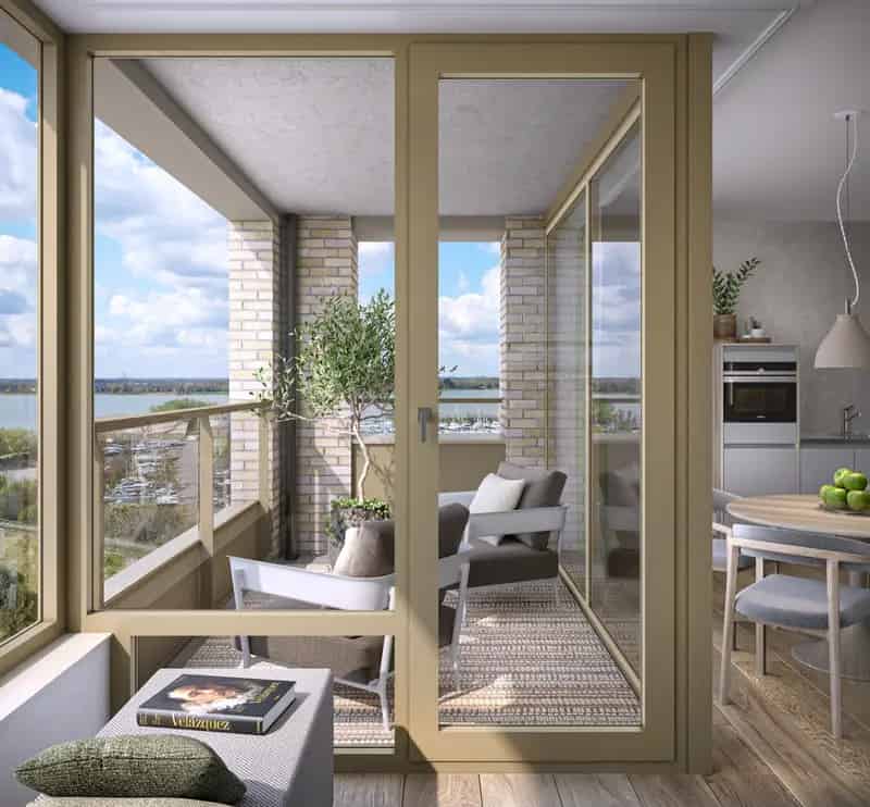 Nieuwbouwappartement Almere DUIN 3-kamer 90m2