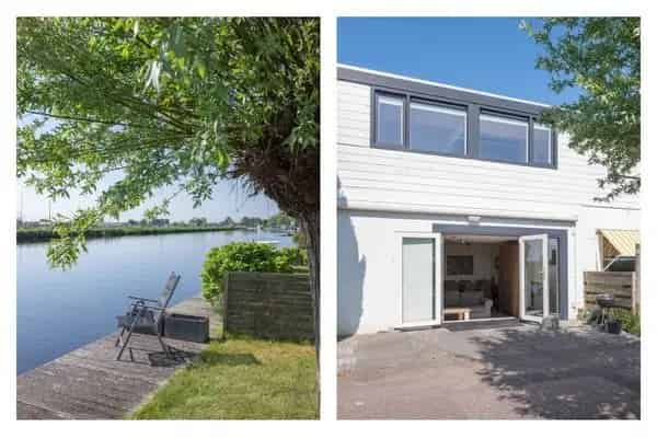 2-onder-1-kapwoning aan het water Hillegom