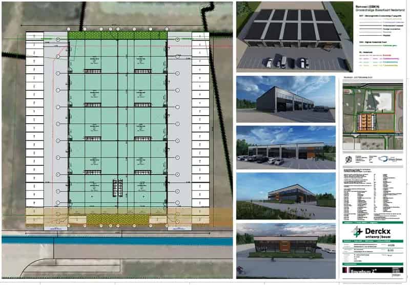 Bedrijfshal te Huur Sittard 253m2 Moderne Unit 4 Parkeren