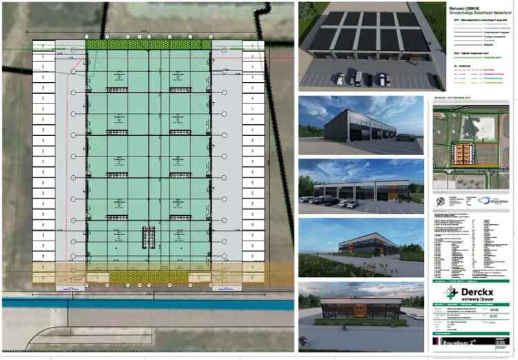 Bedrijfshal te Huur Sittard 253m2 Moderne Unit 4 Parkeren