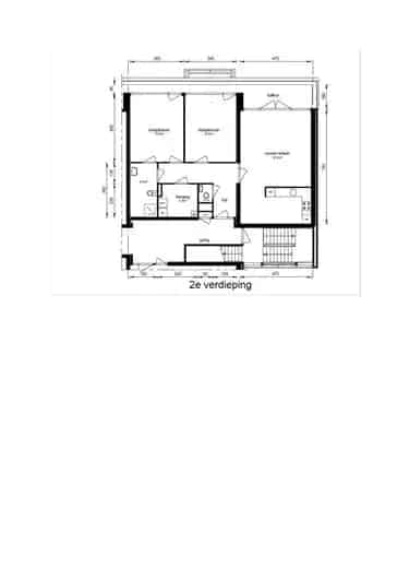 Appartement Rozenlaan Oegstgeest 100m2