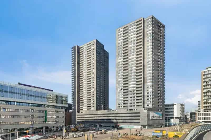 Luxe 2-kamer appartement Rotterdam Maas uitzicht
