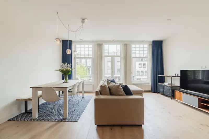 3 Kamer Appartement Amsterdam Oud West Vondelpark 73m2 gerenoveerd