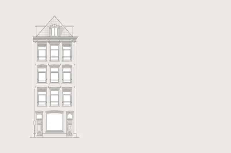Amsterdam Centrum Bovenhuis 101m2 2 Slaapkamers Singelgracht