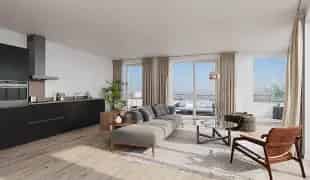 Ruim 3-kamerappartement Eindhoven 77m2  2 slaapkamers