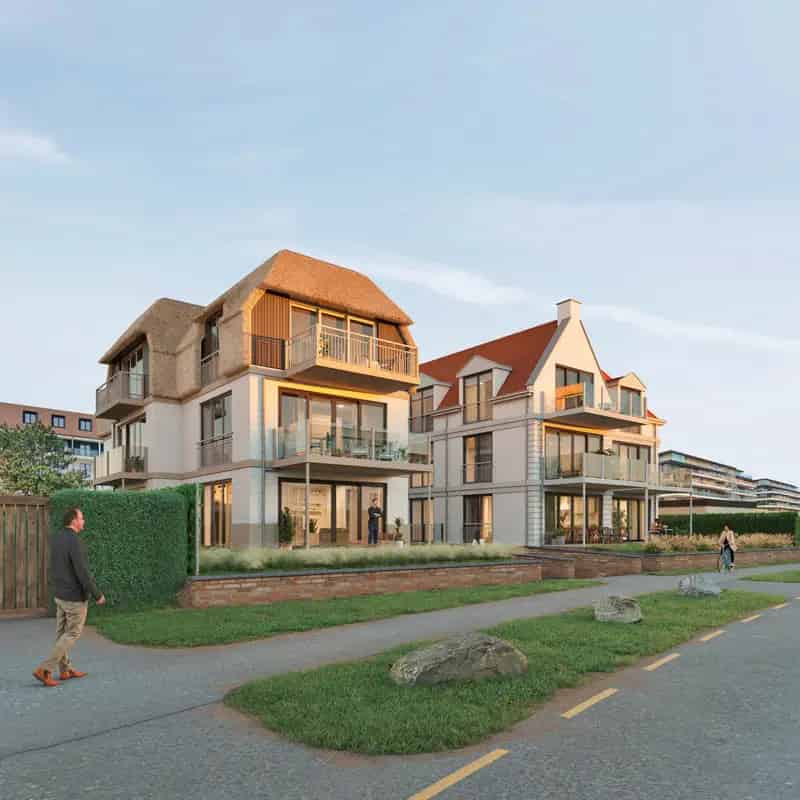 Luxe Penthouse Villa Belleville Cadzand Zee 2 slaapkamers Dakterras