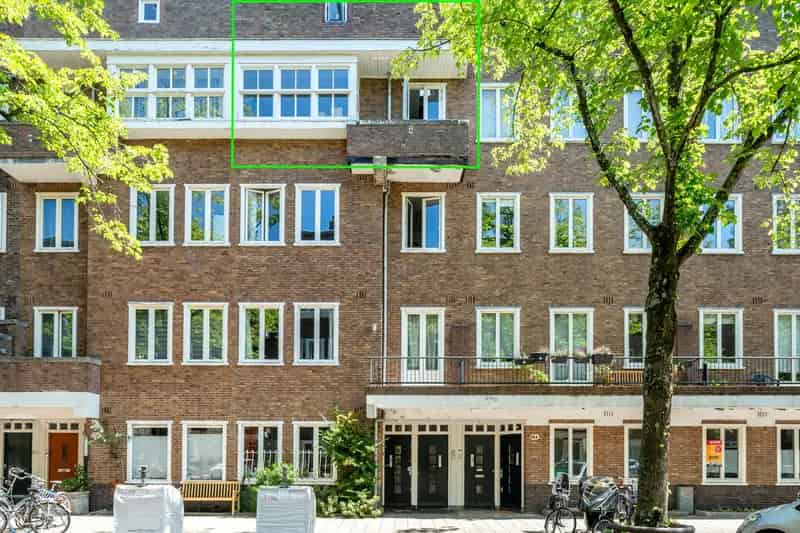 Appartement Amsterdam West 69m2 2 slaapkamers Dakterras
