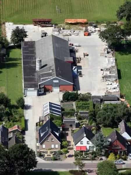 Luxe woning met 1250m² bedrijfsruimte te koop