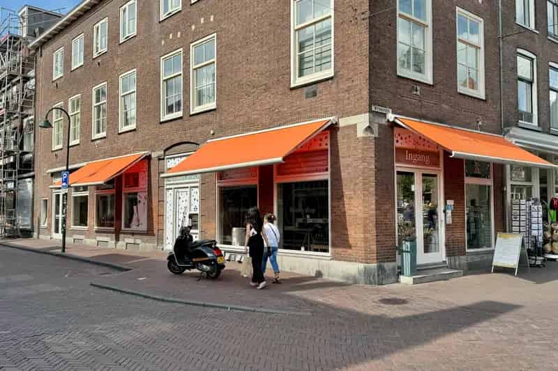 Winkel te Huur Delft Peperstraat 78m2 110m2 kelder