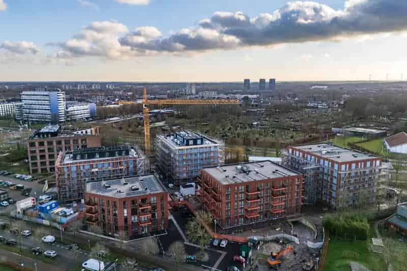 Stadswoning Cosun Park Breda Tuin 72m2