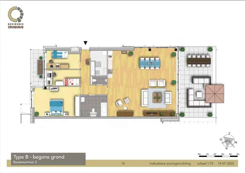 Luxe Appartement Hoek van Holland  -  Uitzicht Waterweg