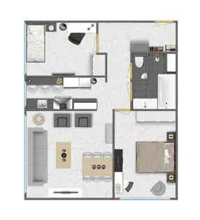 2 Kamer Appartement Amsterdam 90m² Luxe Gemeubileerd
