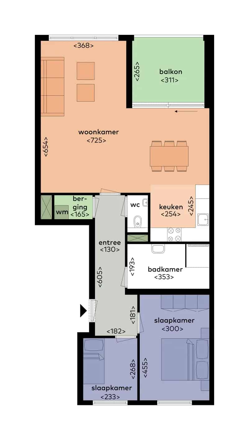 Appartementen Purmerend  Nieuwbouw 1-4 Slaapkamers Balkon