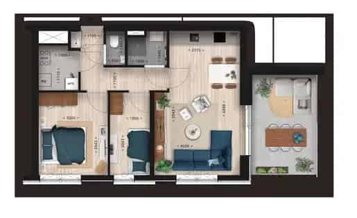 3 Kamer Appartement 64m2 Nieuwkoop - Duurzaam Wonen Groene Hart