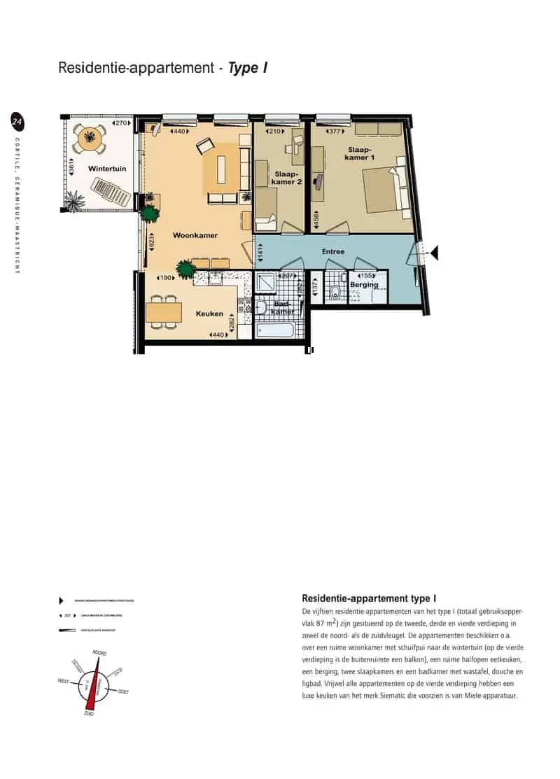 Appartementen Maastricht Cortile III