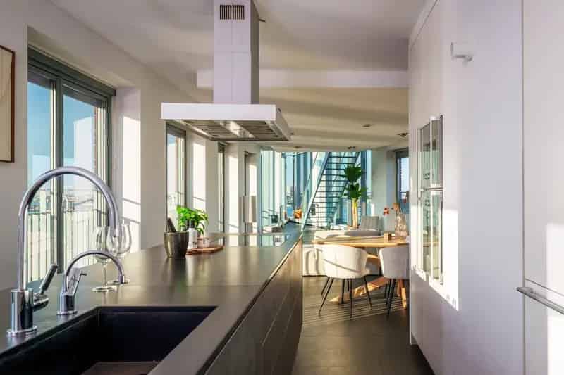 Luxe Penthouse Amsterdam Westerdok Panoramisch Uitzicht