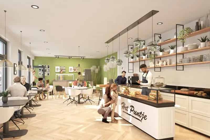 Horecaruimte te Huur Wageningen Veerstraat 55m2 Bistro Broodjeszaak IJssalon